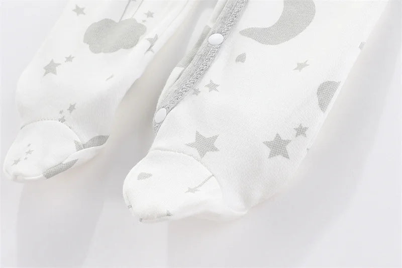 Newborn Baby Bodysuit 2024 Spring Baby Clothes Summer Girl Romper Soft Boys Jumpsuit Cartoon Children's Clothes 0 to 9 Months