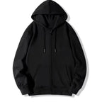 Women's Long Sleeve Zip Closure Breathable Lightweight Sweatshirts Perfect Autumn Hoodie Jackets in Casual Street Style