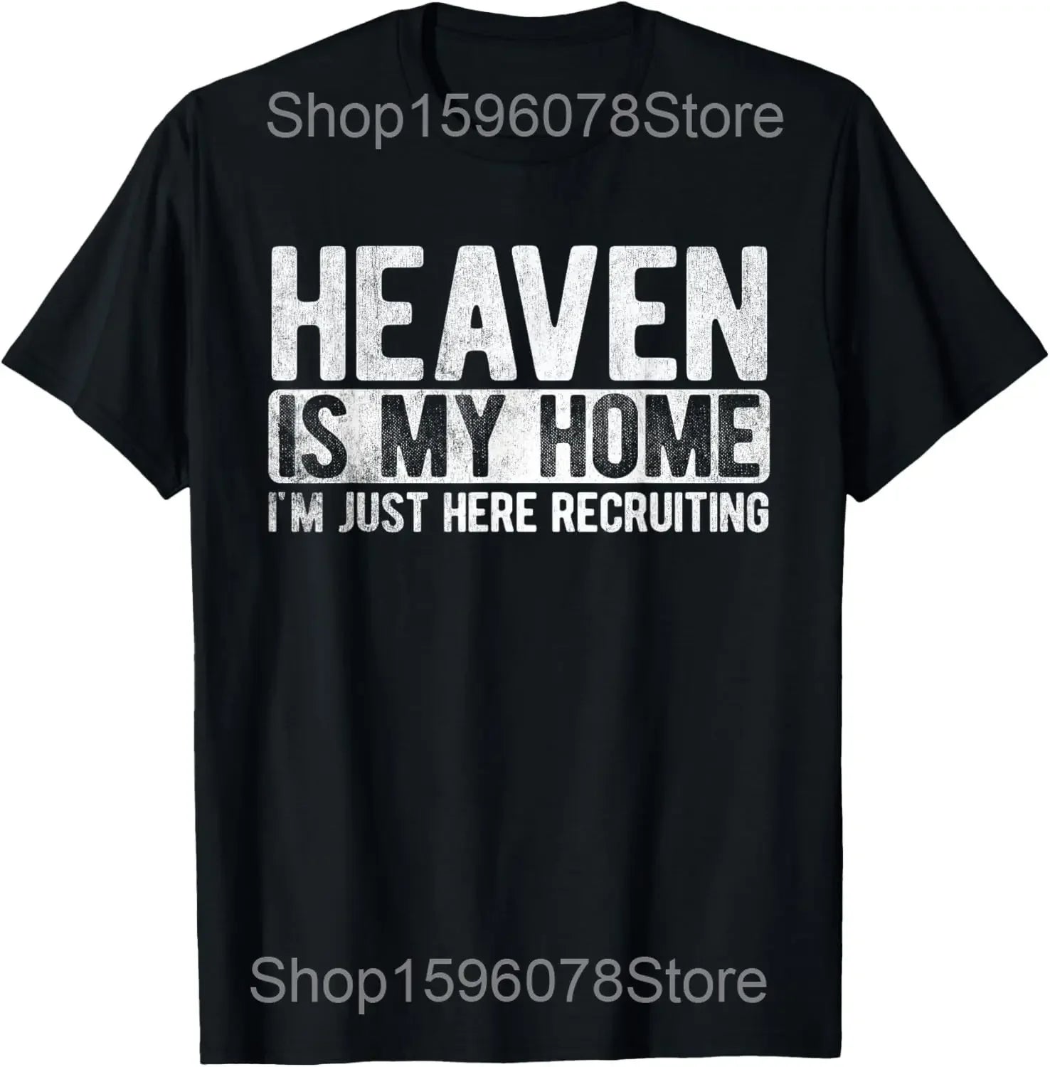 Funny Jesus Is King Christian Religious Faith T Shirts Men Cotton Humor Streetwear Tee Shirt Short Sleeve Unisex Loose Clothing