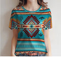 Women's T-Shirt for Women Summer Short Sleeve Loose Casual Flower Printed Top Indian Pattern Pullover T Shirts for Girls Sweater