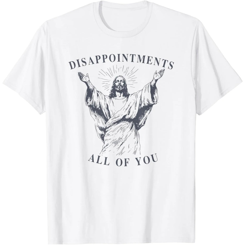 Funny Jesus Is King Christian Religious Faith T Shirts Men Cotton Humor Streetwear Tee Shirt Short Sleeve Unisex Loose Clothing
