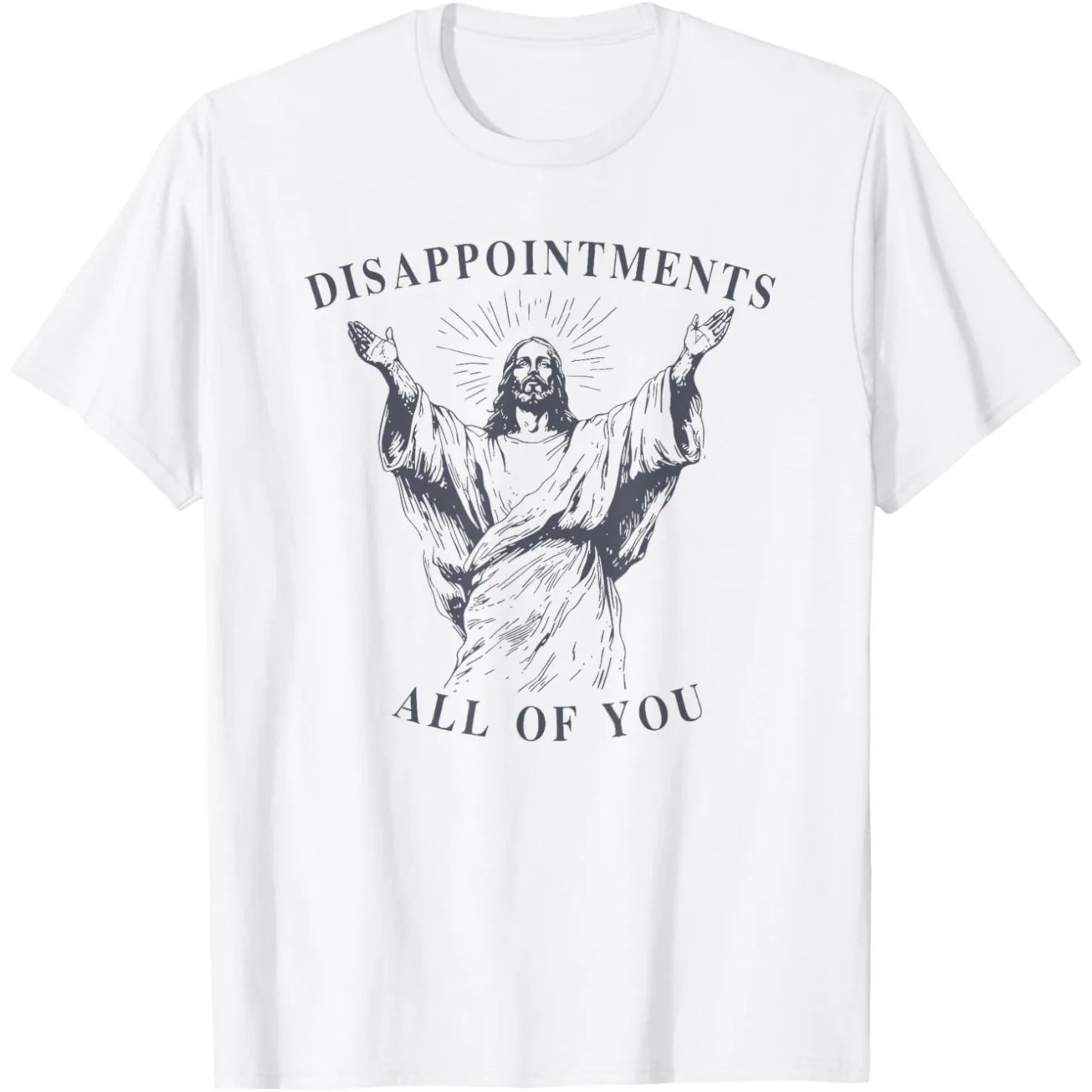 Funny Jesus Is King Christian Religious Faith T Shirts Men Cotton Humor Streetwear Tee Shirt Short Sleeve Unisex Loose Clothing