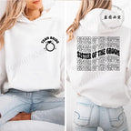Personalized Womens Bridal Shower Print Hoodie Personalized Sweatshirt Tops Casual Pullover Hoodie Bachelorette Party Sportwear