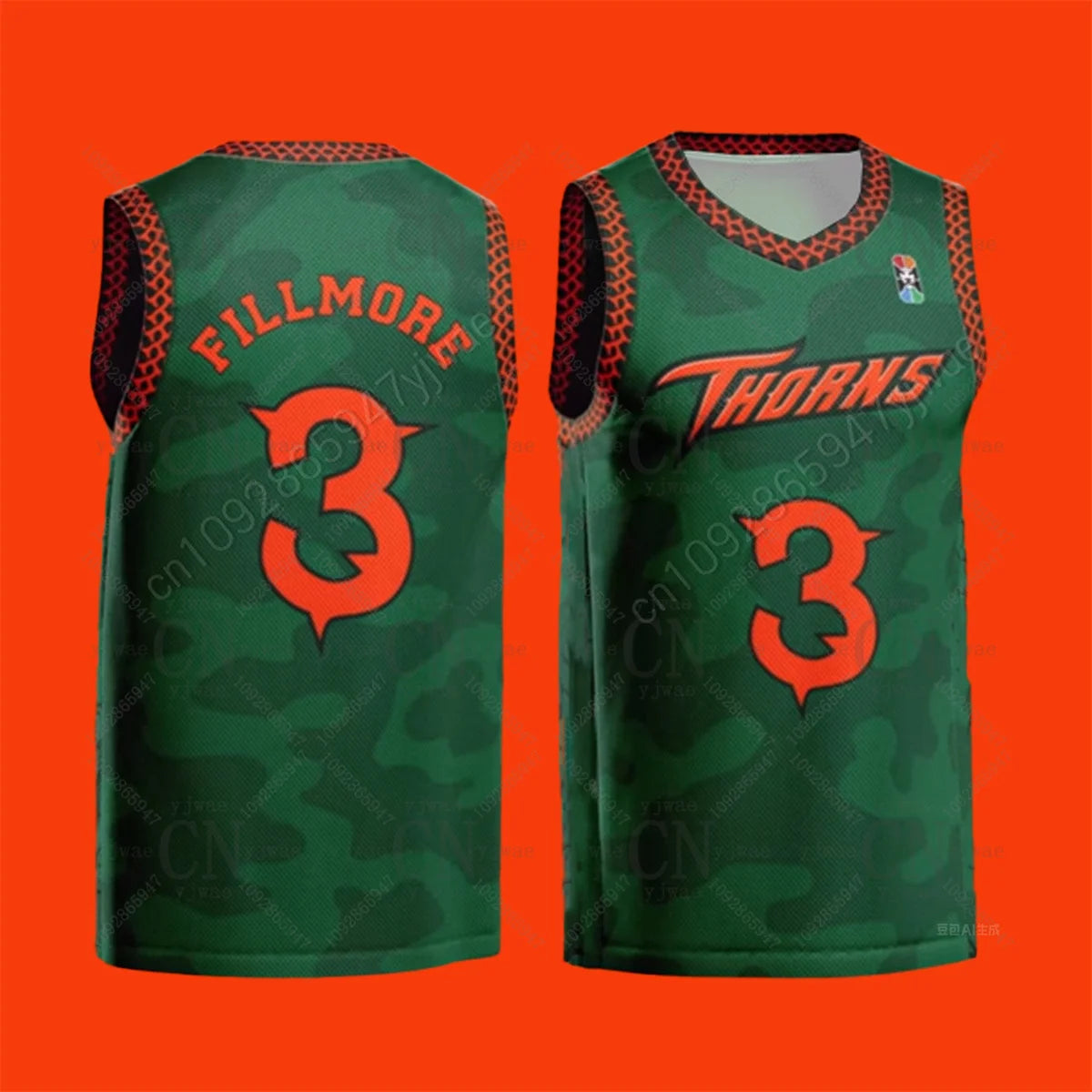 2026 Goat The Movie Will Same Basketball Jersey Breathable Quick Drying Sports Vest Cosplay Clothing Summer Men'S Tank Top