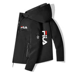 Spring Autumn New Style Men's Windproof and Waterproof Design Hooded Long-Sleeved Zipper Outdoor Leisure Sports Jacket