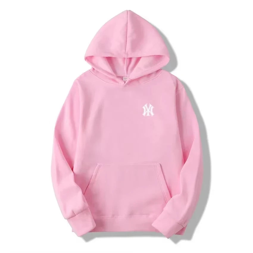 Men's and Women's Casual Fashion Trendy Hoodie Spring and Autumn Outdoor Sweatshirt Popular Font Print Pullover Jacket
