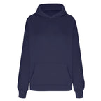 Plus Size Hooded Sweatshirt for Women Fall Fashion Casual Solid Color Pocket Hoodies Women's Clothing Street Hip Hop Hoody