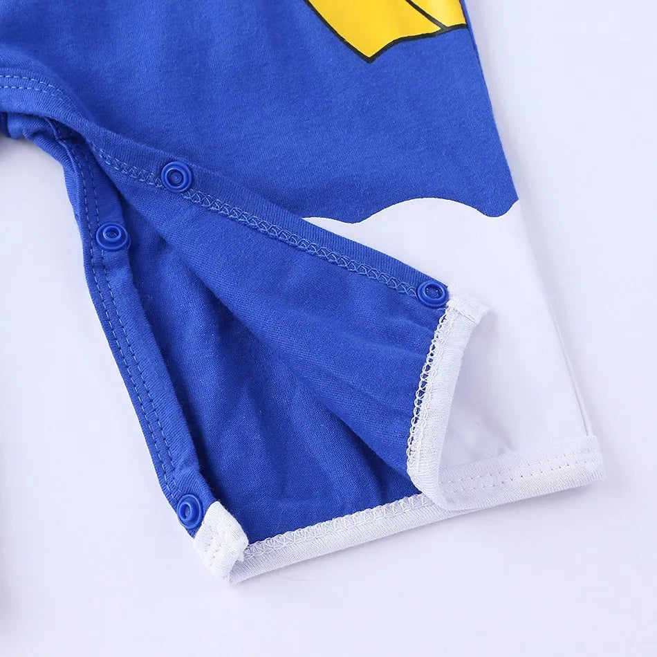 0-2 Years Baby Boy and Girl Romper Newborn Summer Short-sleeved Jumpsuit Baby Anime Cartoon Cotton Cosplay Costume