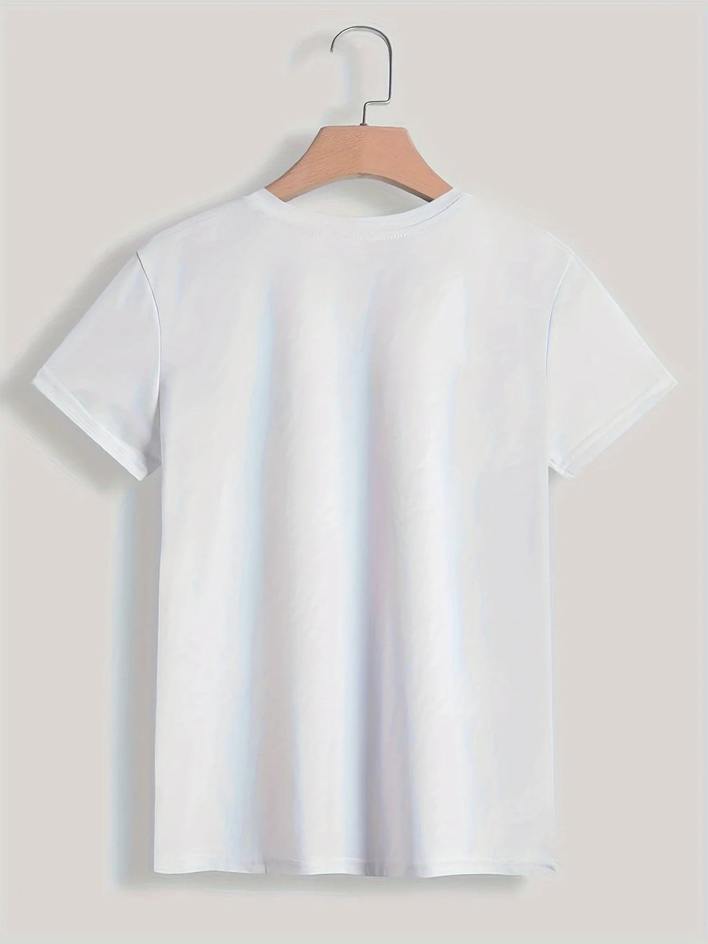 Casual Top for Summer Spring Women's Clothing Paris Print Crew Neck T-shirt Short Sleeve Unisex Fashion Aesthetic Clothes