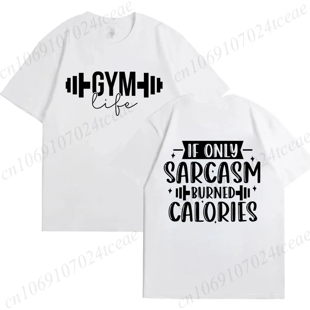 Funny Gym Life T-Shirts for Women Workout Summer Short Sleeve Tees Motivational Positive Tees Cute Exercise Fitness Tops