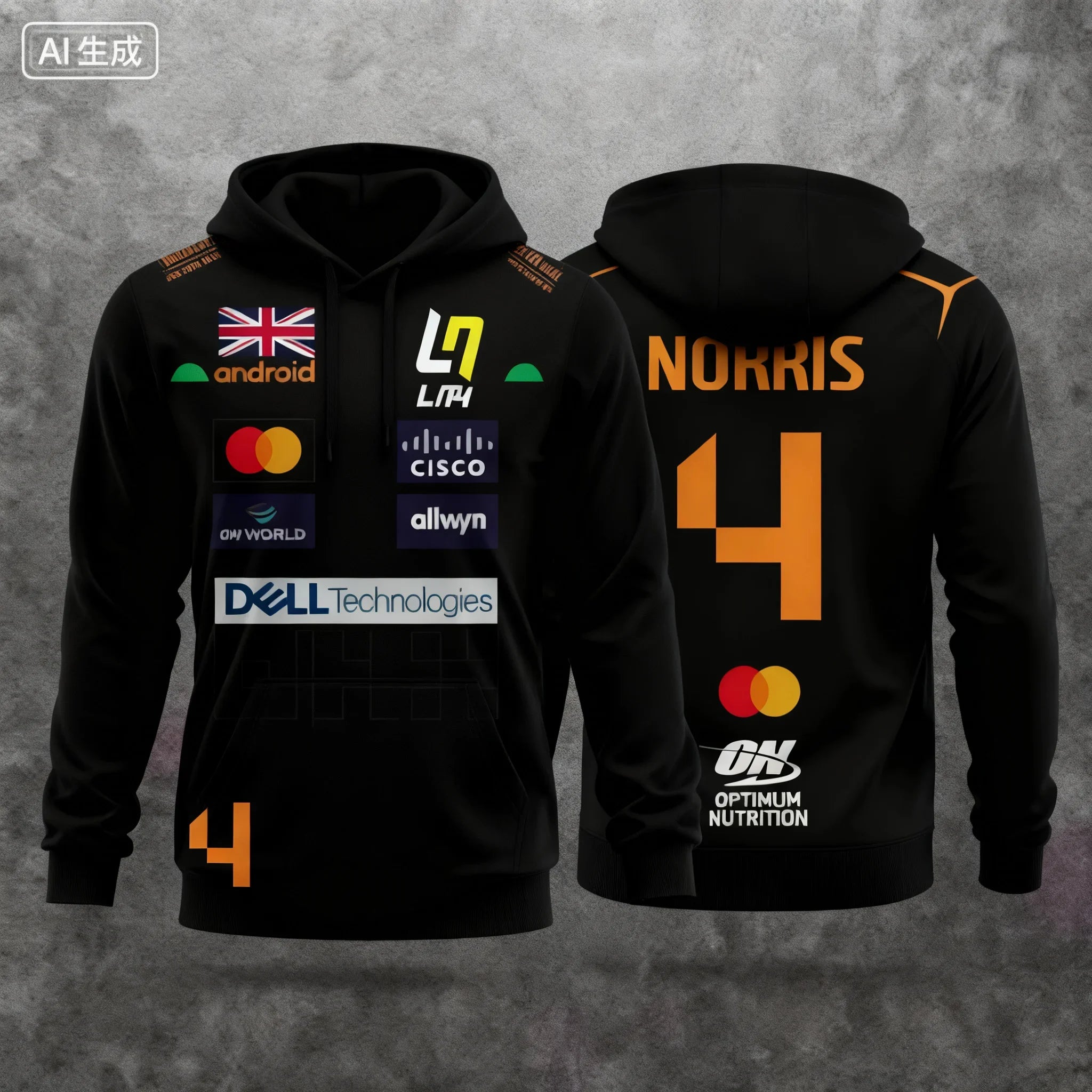 2026 Lando Norris Fall/Winter 2025 New Collection: The Perfect Combination of Racing Style Hoodies and Extreme Sports Clothes