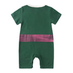 0-2 Years Baby Boy and Girl Romper Newborn Summer Short-sleeved Jumpsuit Baby Anime Cartoon Cotton Cosplay Costume