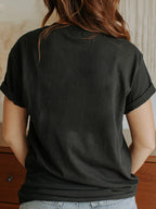 Oversized Women Tshirt Summer Fashion  Drawn Printed Casual Short Sleeve Top Pullover Comfortable Plus Size Tee Trendy Outfit