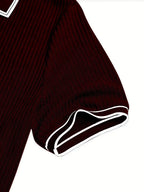 New Men's Polo Short-sleeved Shirt Solid Color For Men Business Casual And Trendy Summer New Men's Short-sleeved Polo Shirt