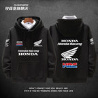 Honda Factory Racing Team Gold Wing Men's and Women's Autumn and Winter Hoodies Fashion Sports Pullovers