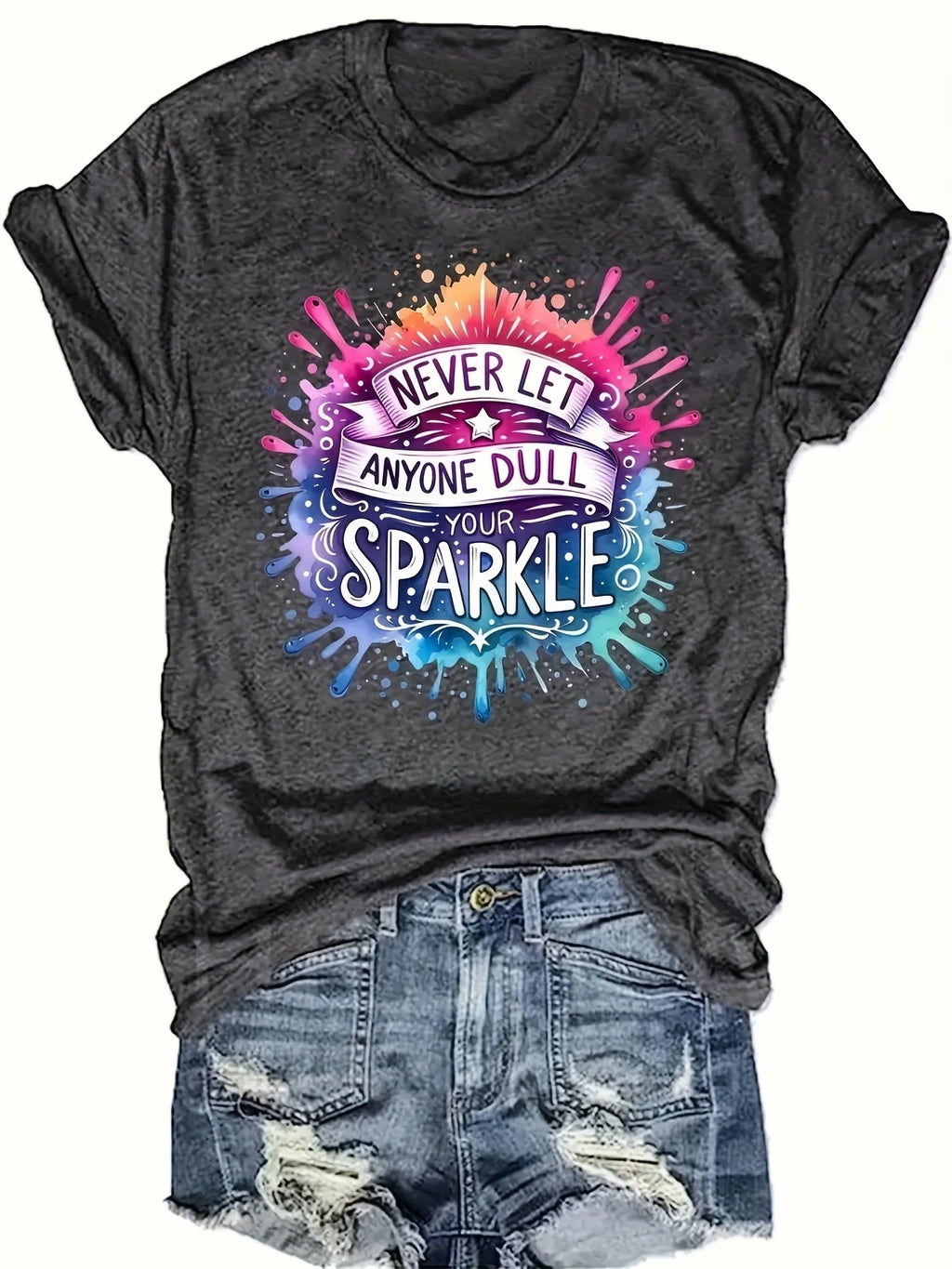 Plus size women's short sleeve T-shirt California Los Angeles 89 West Coast Spring and Summer Essentials summer outfits women's
